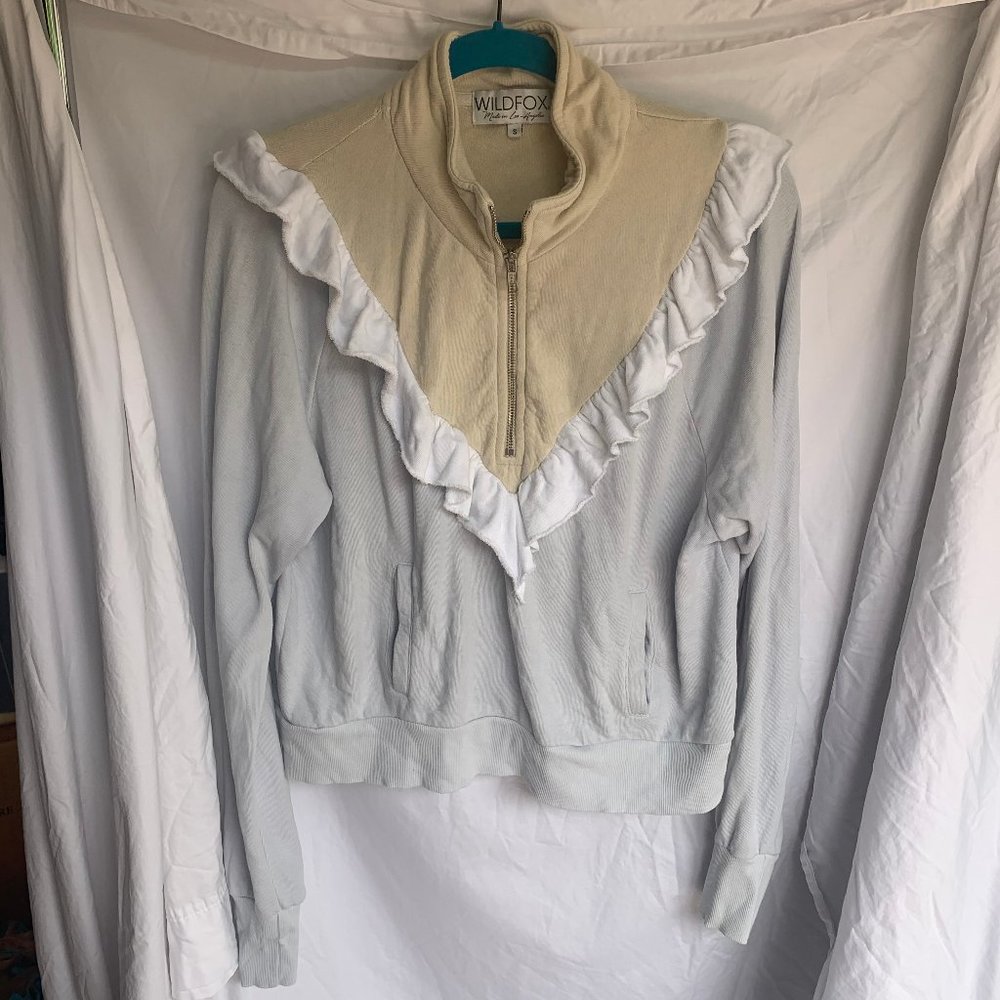 Wildfox 90s Tracksuit style quarter zip jacket
